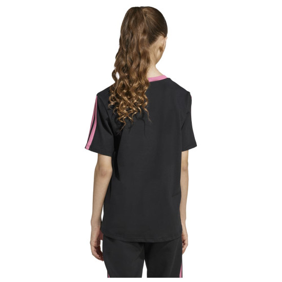 Adidas Παιδική κοντομάνικη μπλούζα Essentials 3-Stripes Boyfriend Tee Adidas Παιδική κοντομάνικη μπλούζα Essentials 3-Stripes Boyfriend Tee